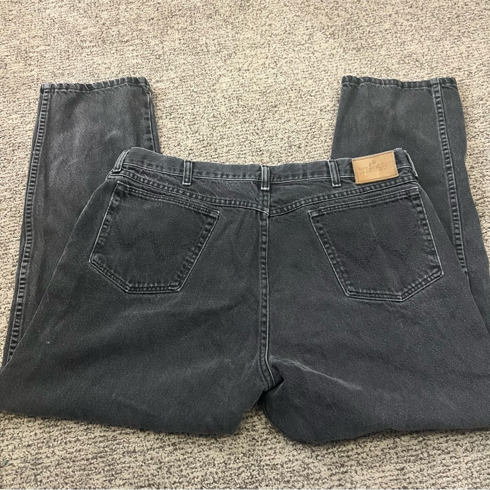Men's Black Wrangler Jeans